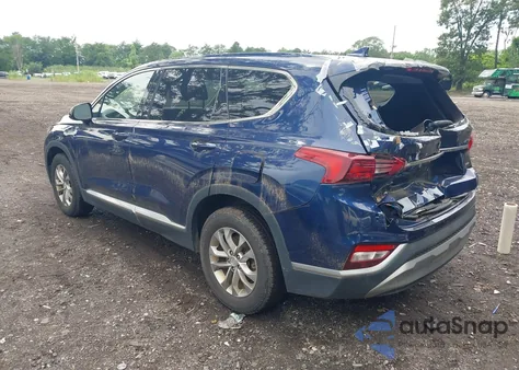 2019 Hyundai Santa Fe Sel из США, поврежденный, VIN 5NMS3CAD4KH009791